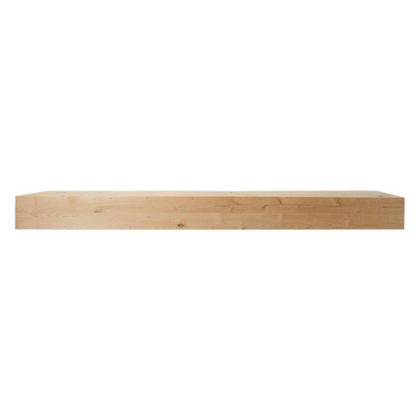 Rustica Hardware Unfinished Mantel Shelf | Fireplace Mantels MS6UN0