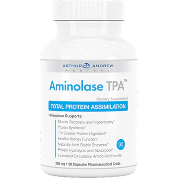 Aminolase TPA 90 caps by Arthur Andrew Medical Inc. - Kansas Nuitrition - HNZSDS