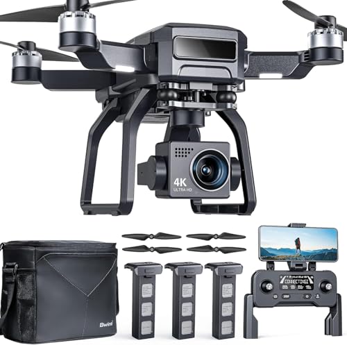 Bwine F7GIM Pro Drone with 6K UHD Camera and 3-Axis Brushless Gimbal, GPS Smart Control for Adults and Beginner, Plus 70Mins Flight Time