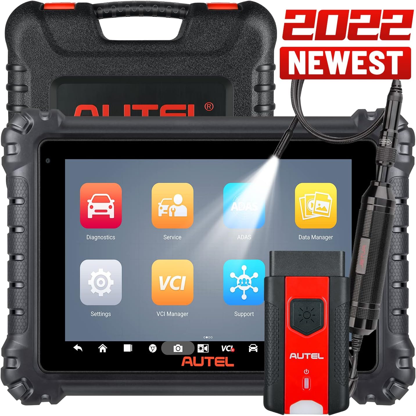 Autel Scanner MaxiSys MS906 Pro Diagnostic Scan Tool, with $60 MV108, 2022 Newer Model of MS906S/ MS906BT/ MK906BT, ECU Coding as MS908 MK908