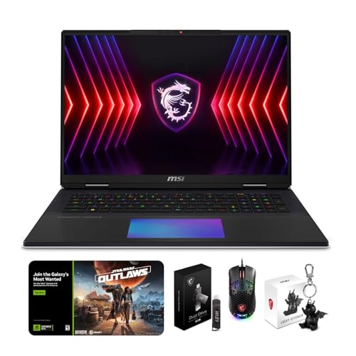 EXCaliberPC [2024] MSI Titan 18 HX A14VIG-036US Pro Extreme (Intel Core i9-14900HX, 192GB DDR5 RAM, 6TB NVMe SSD, NVIDIA GeForce RTX 4090