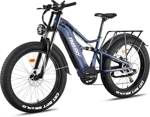 FREESKY 2000W Electric Bike with BAFANG Motor & 48V 30Ah Samsung Cells Battery, 35MPH Max Speed, 120 Miles Range