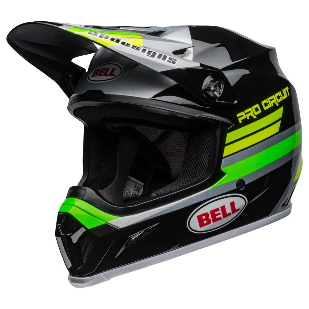 Bell MX-9 MIPS Pro Circuit 2020 Replica Helmet