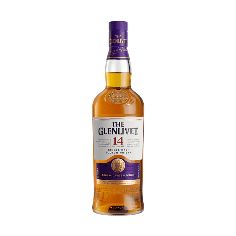 The Glenlivet 14 Year Old Cognac Cask Selection Single Malt Scotch Whisky - Nestor Liquor