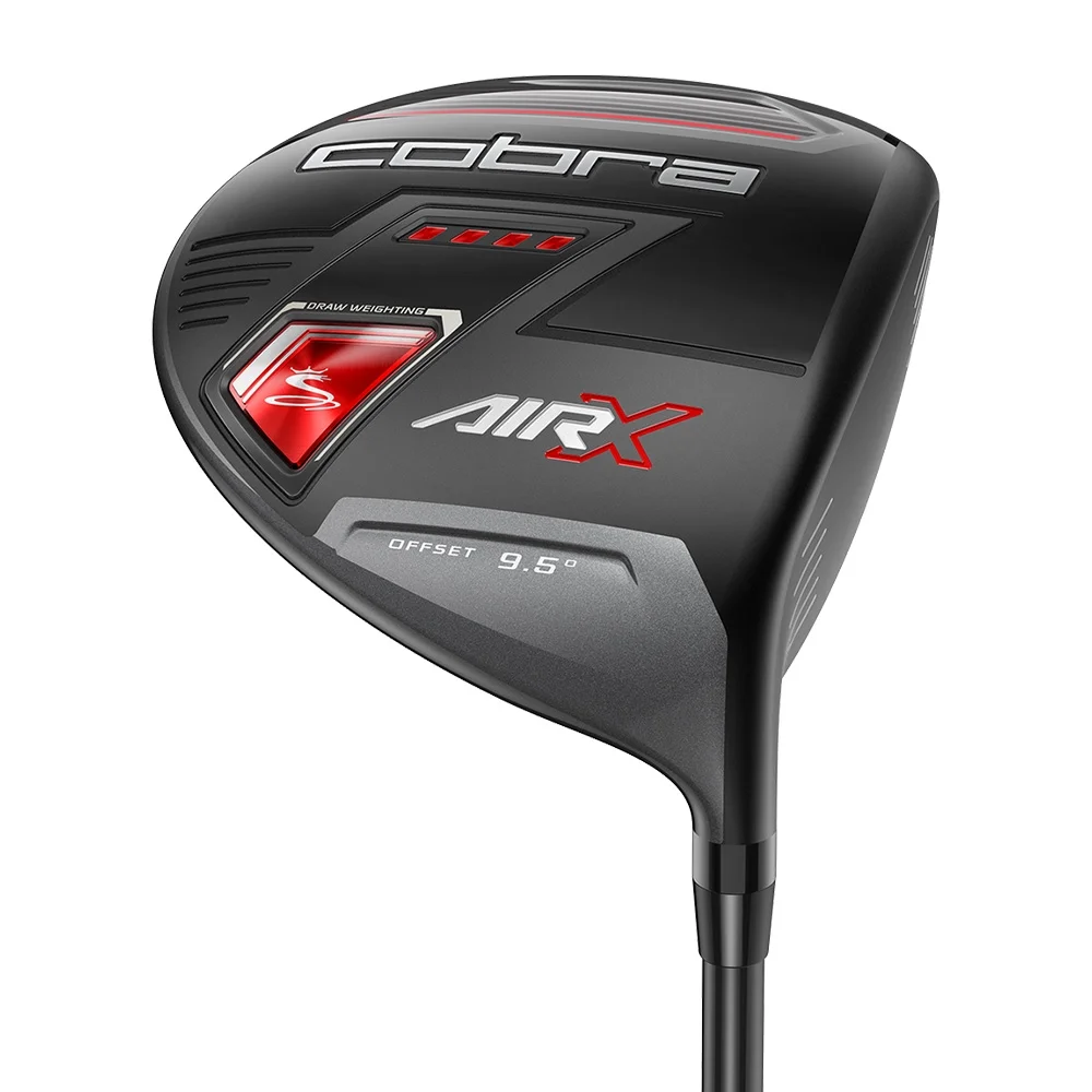 Cobra Golf Club AIR-X Offset Grey/Red 10.5* Driver Stiff Graphite New - Radiant Selections