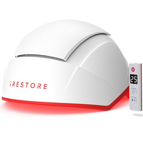 iRestore Professional 282 | FDA Cleared Laser Hair Growth Device | Red Light Therapy for Hair Growth | Laser Cap for Hair Regrowth | Laser + LED