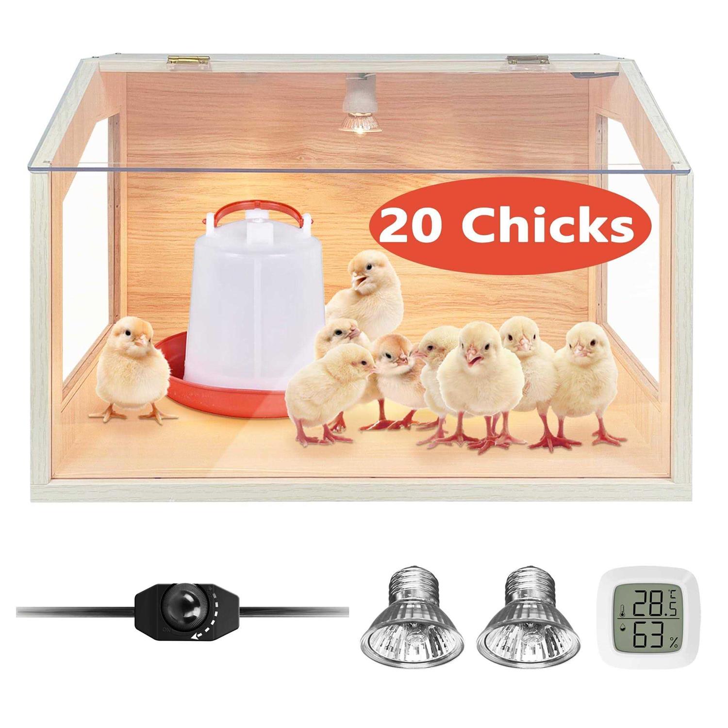 KoreTech Intelligent Brooder Box with Built-in Heating Lamps Chick Brooder Box for Small Animals - Pet Supplies online store