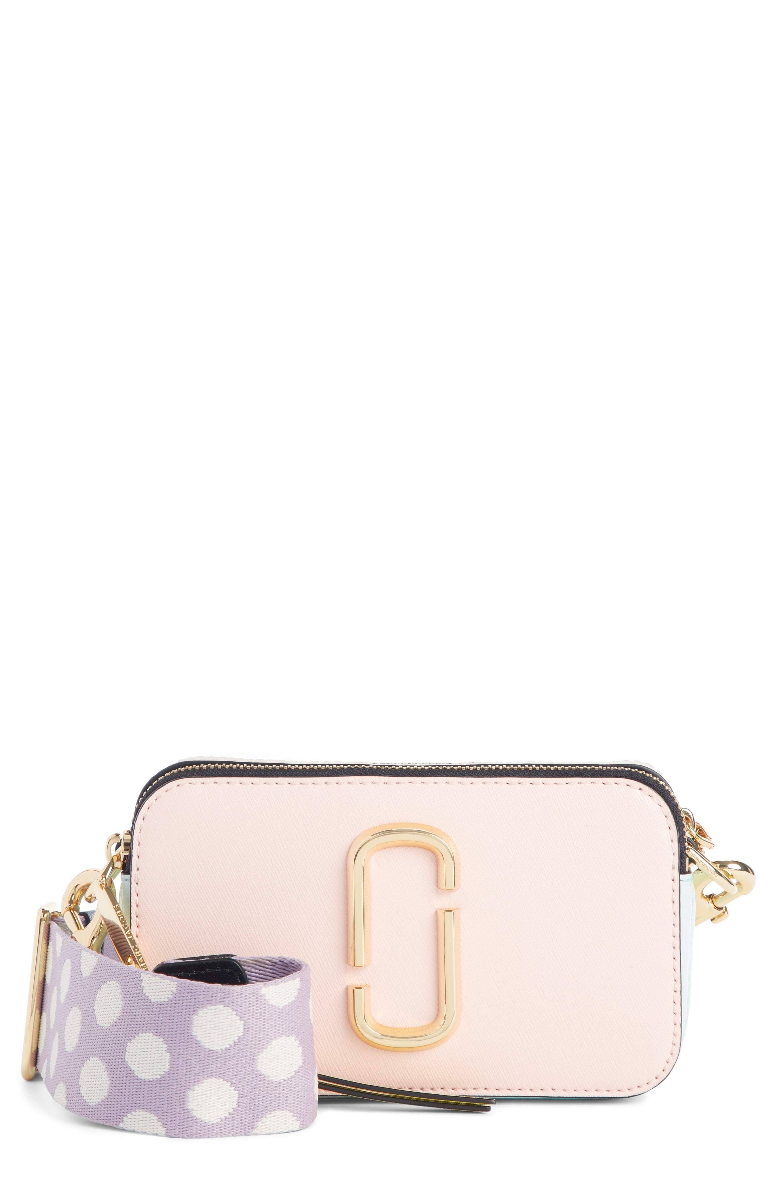Marc Jacobs Snapshot Colorblock Camera Bag Blush