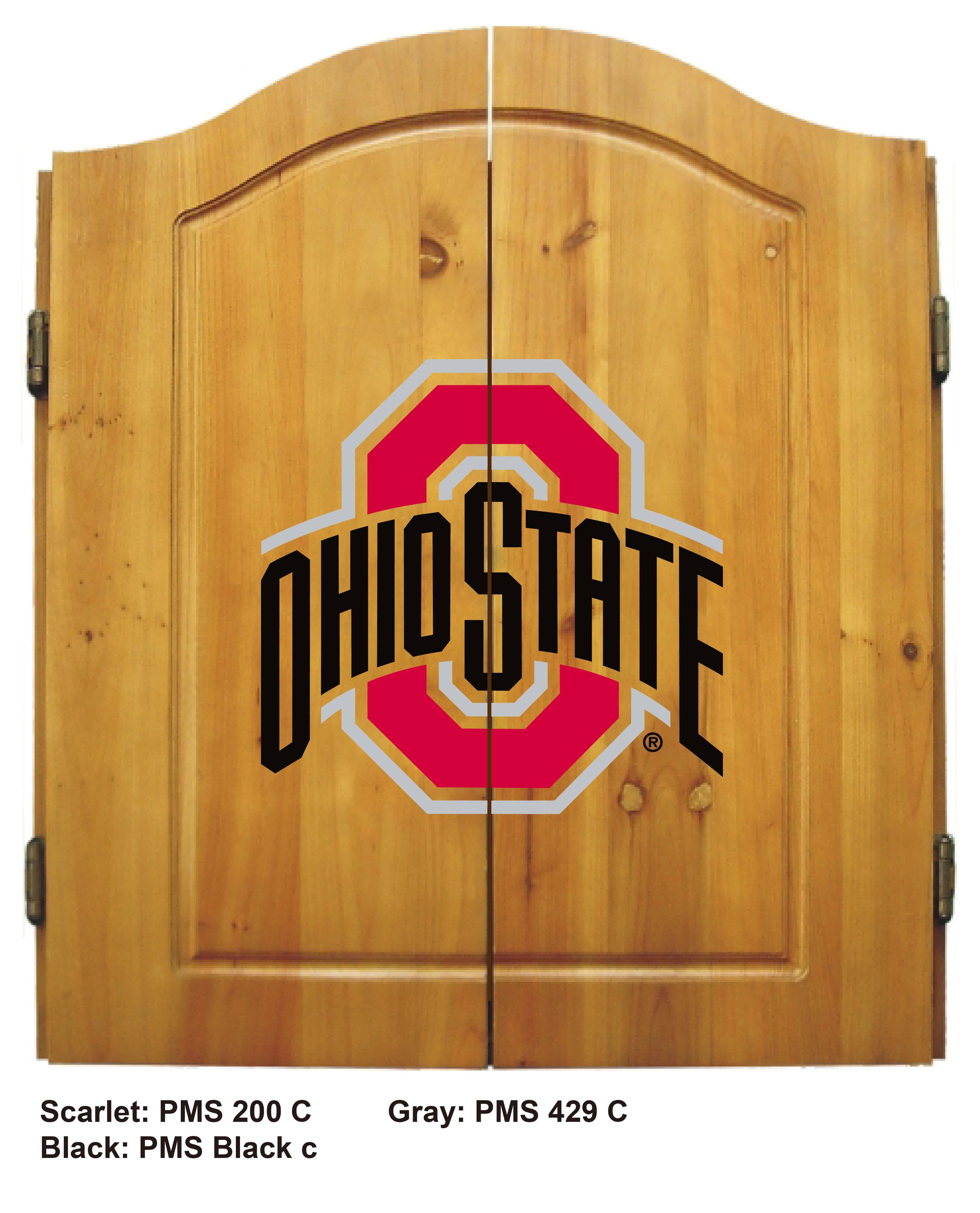 Imperial Ohio State Dart Cabinet