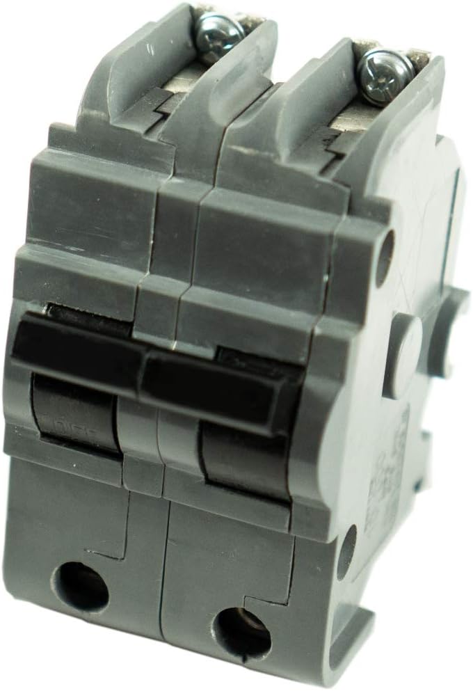 Connecticut Electric UBIF230NB-New Federal Pacific Bolt-On Thick 30 Amp 1 in. 2-Pole Type NB Replacement Circuit Breaker, Grey