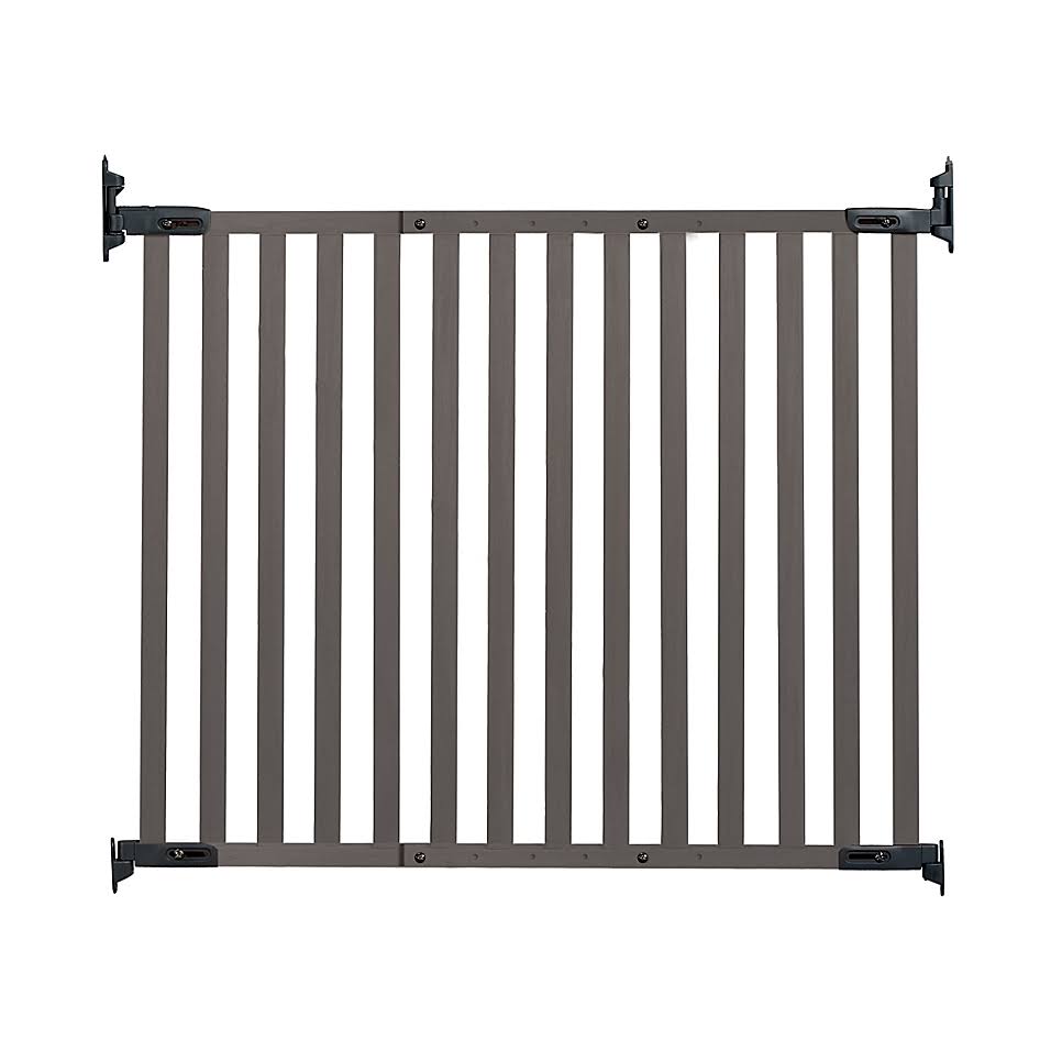 KidCo Safeway Angle Mount Bamboo Safety Gate in Grey