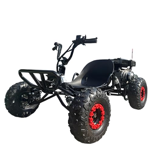 Zliathor Go Kart for Adults & Kids 212cc 4-Stroke Gas 45MPH CVT Transmission, 6'' Off-Road Tires, Hydraulic Disc Brakes