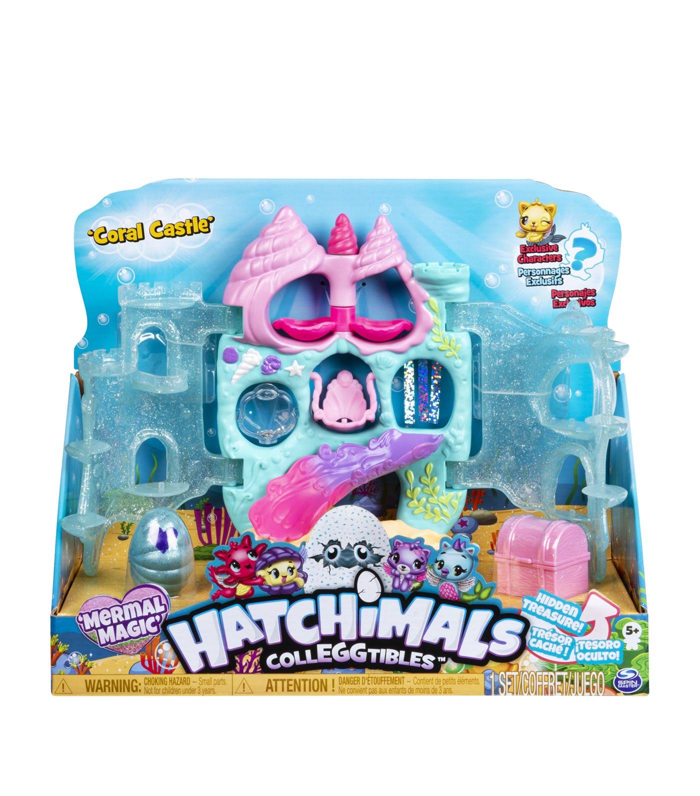 Hatchimals 6045505 Colleggtibles Coral Castle Playset, Mixed Colours