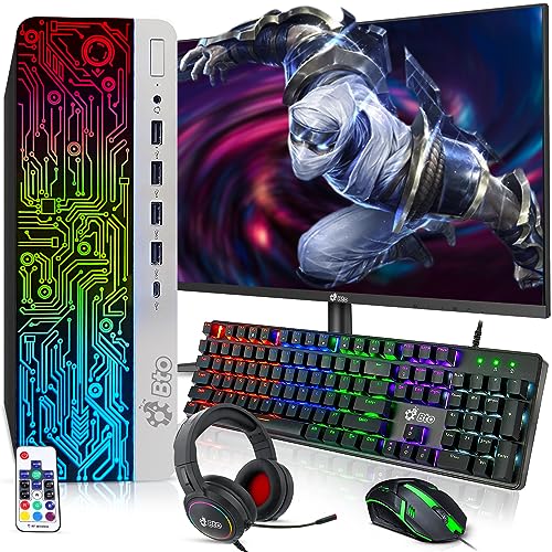 BTO RGB Gaming Desktop PC Bundle - Intel Core i7 6th Gen, 16GB DDR4 Ram, 512GB SSD, NVIDIA GT-1030 2GB GDDR5