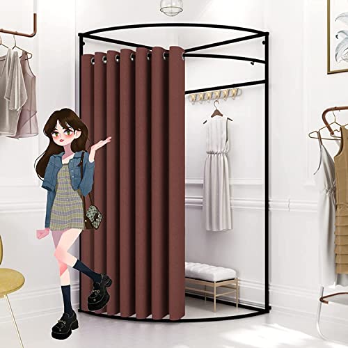 Fashion Changing Rooms Mobile Privacy Dressing Room Clothing Store Fitting Room Movable Detachable Changing Room for Shopping Malls Bedroom Furniture