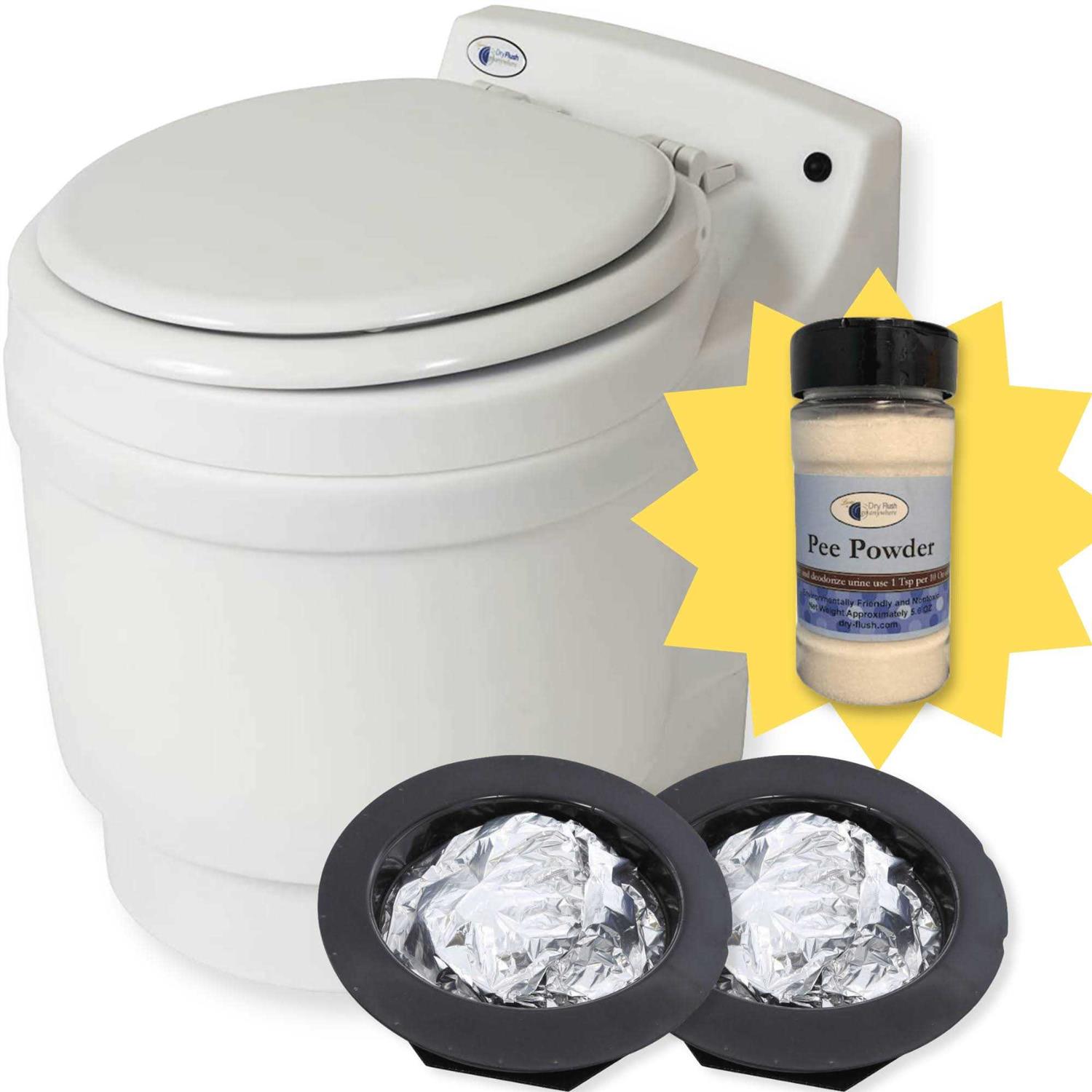 Laveo by Dry Flush Portable Waterless Toilet - Sports Supplies Online Store