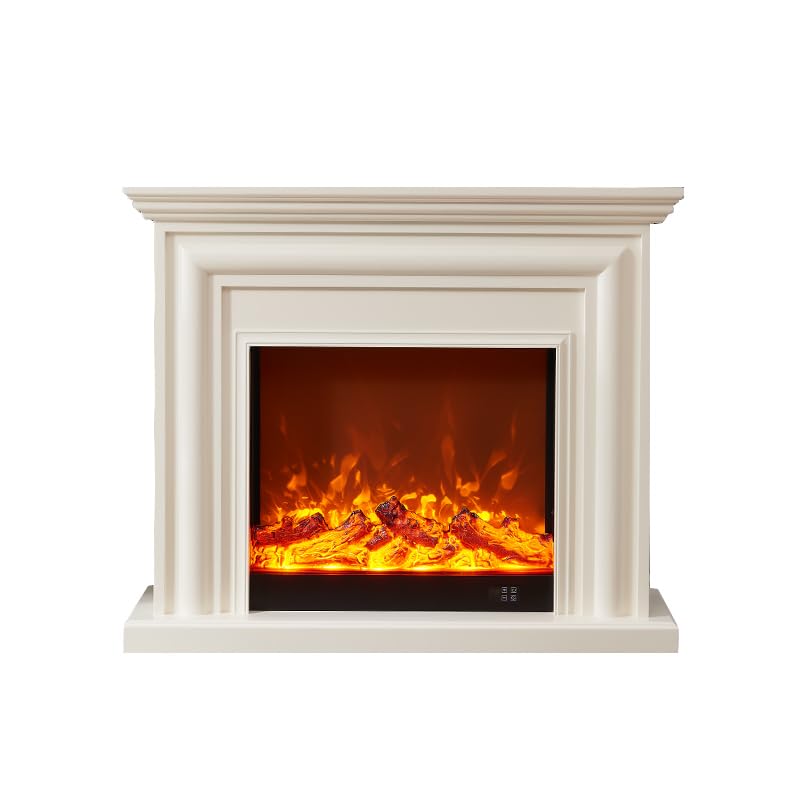 Fireplace Simple Fireplace TV Cabinet Home Living Room Villa Simulation Flame Electric Fireplace Decoration Fireplace TV Cabinet(Deepcolor,1.8)