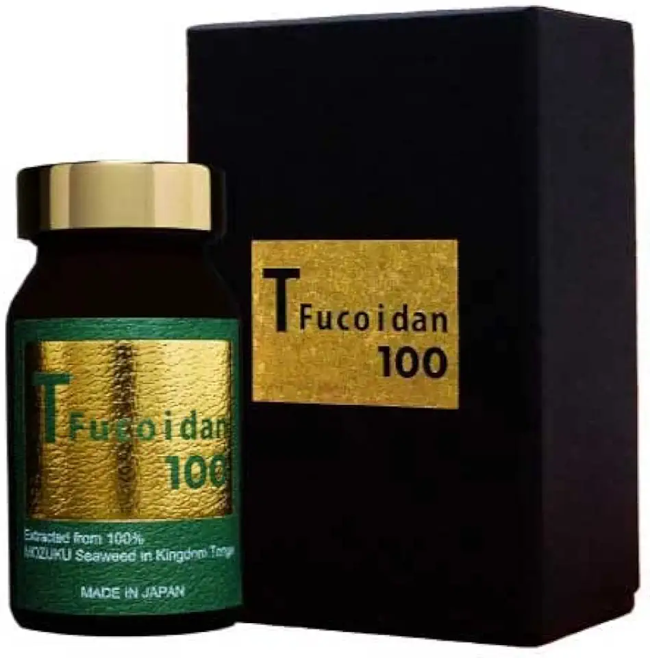 T Fucoidan 100 High Molecular Weight Fucoidan 120 Capsule | Made in Japan - Kansas Nuitrition - HNZSDS