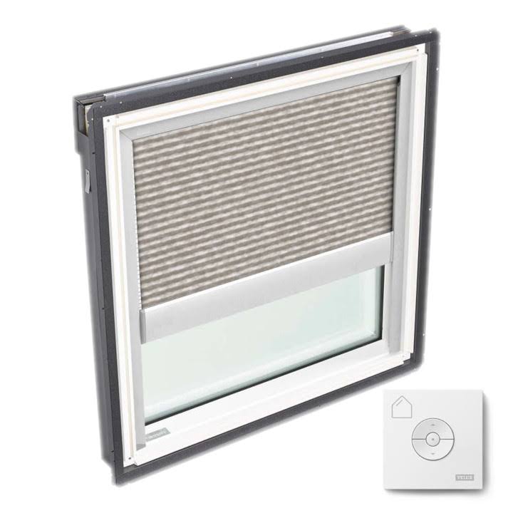 Velux FS M04 2004FS31X Skylight with Solar-X Blinds 30 1/16x22x37 7/8x22 Misty Brown