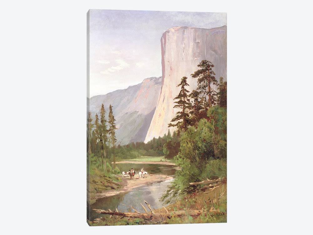 William Keith Canvas Wall Decor Prints - El Capitan, Yosemite Valley