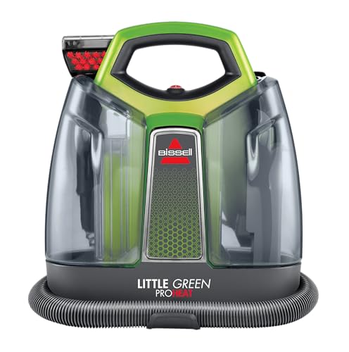 BISSELL Little Green Proheat Portable Deep Cleaner/Spot Cleaner and Car/Auto Detailer with self-Cleaning HydroRinse Tool for Carpet and Upholstery