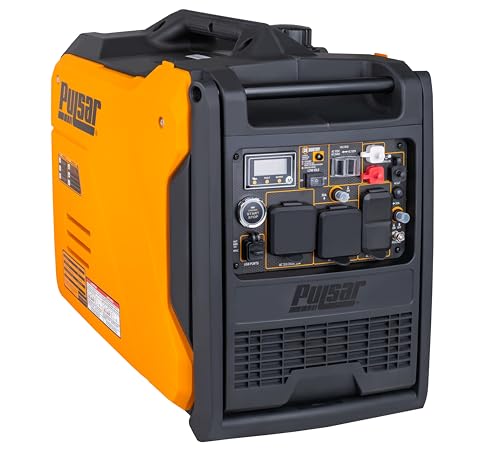 Pulsar 9500 Watt Tri Fuel Portable Inverter Generator, Remote Electric Start, CO Sensor, Parallel Capable, Super Quiet, Use for RV, Camping