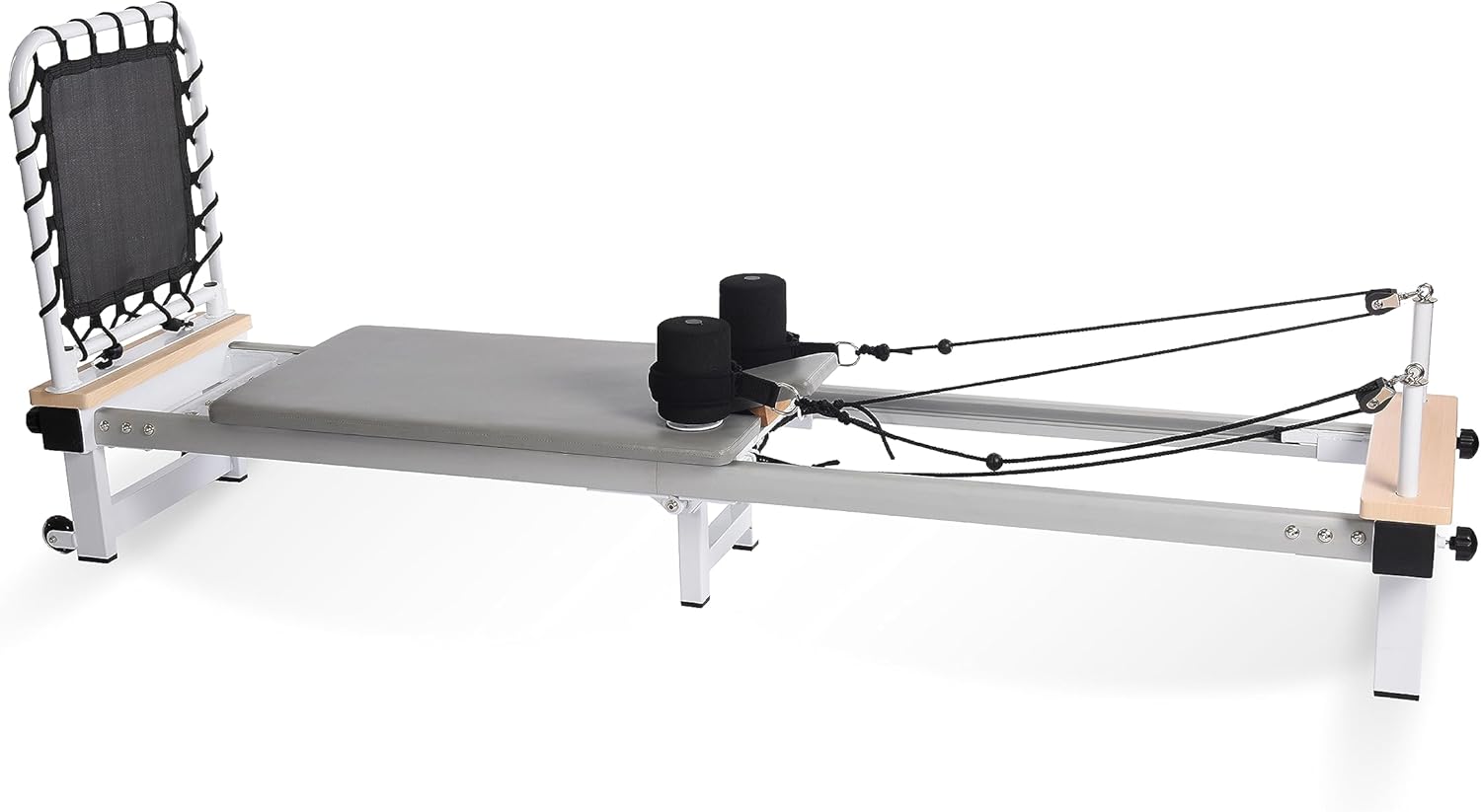 AeroPilates Precision Reformer 610 with Optional Cadillac - Pilates Reformer Workout Machine for Home Gym - Cardio Fitness Rebounder