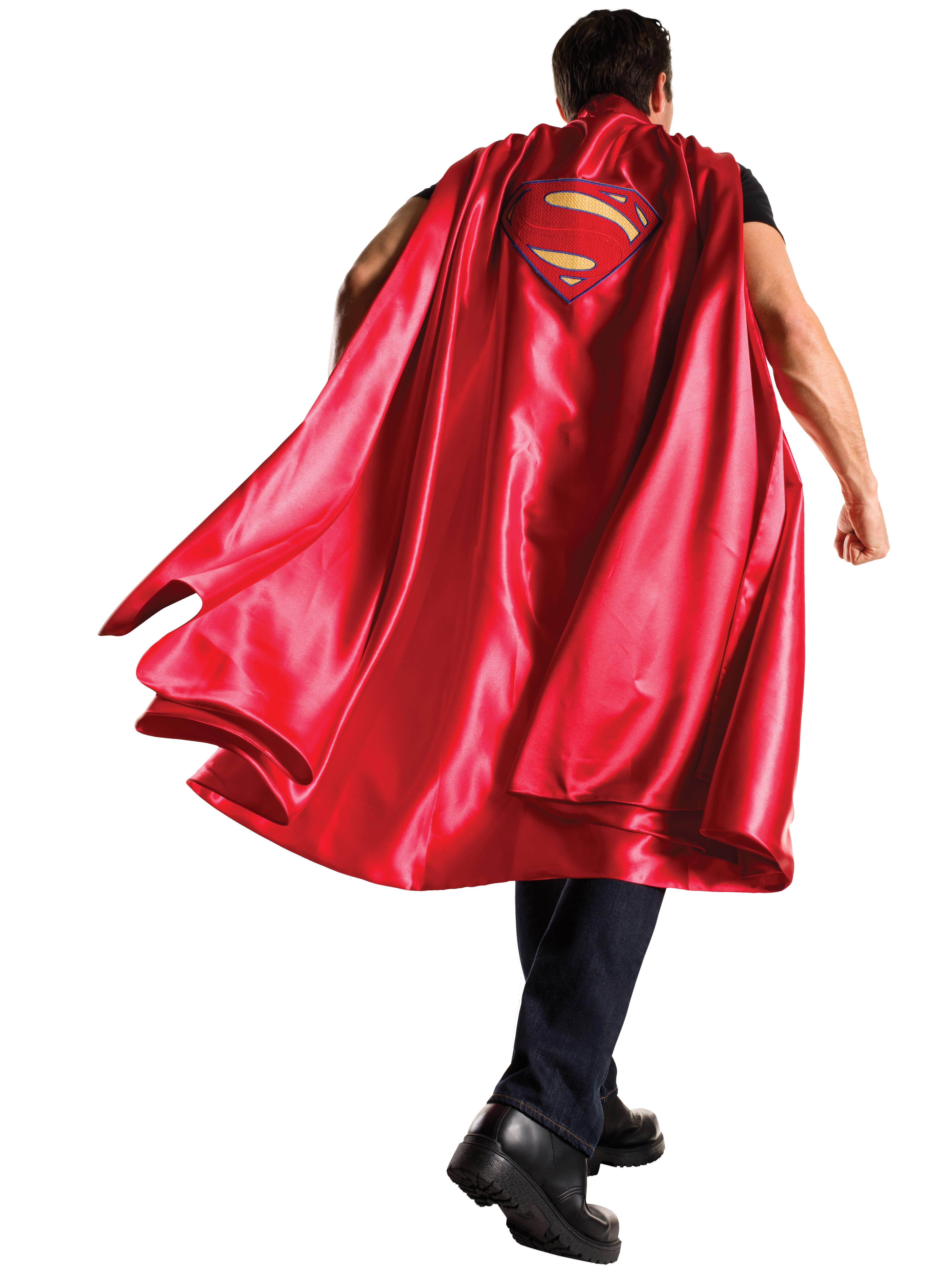 Rubie's Costume Dawn of Justice Adult Deluxe Superman Cape Costume, One Size, Red