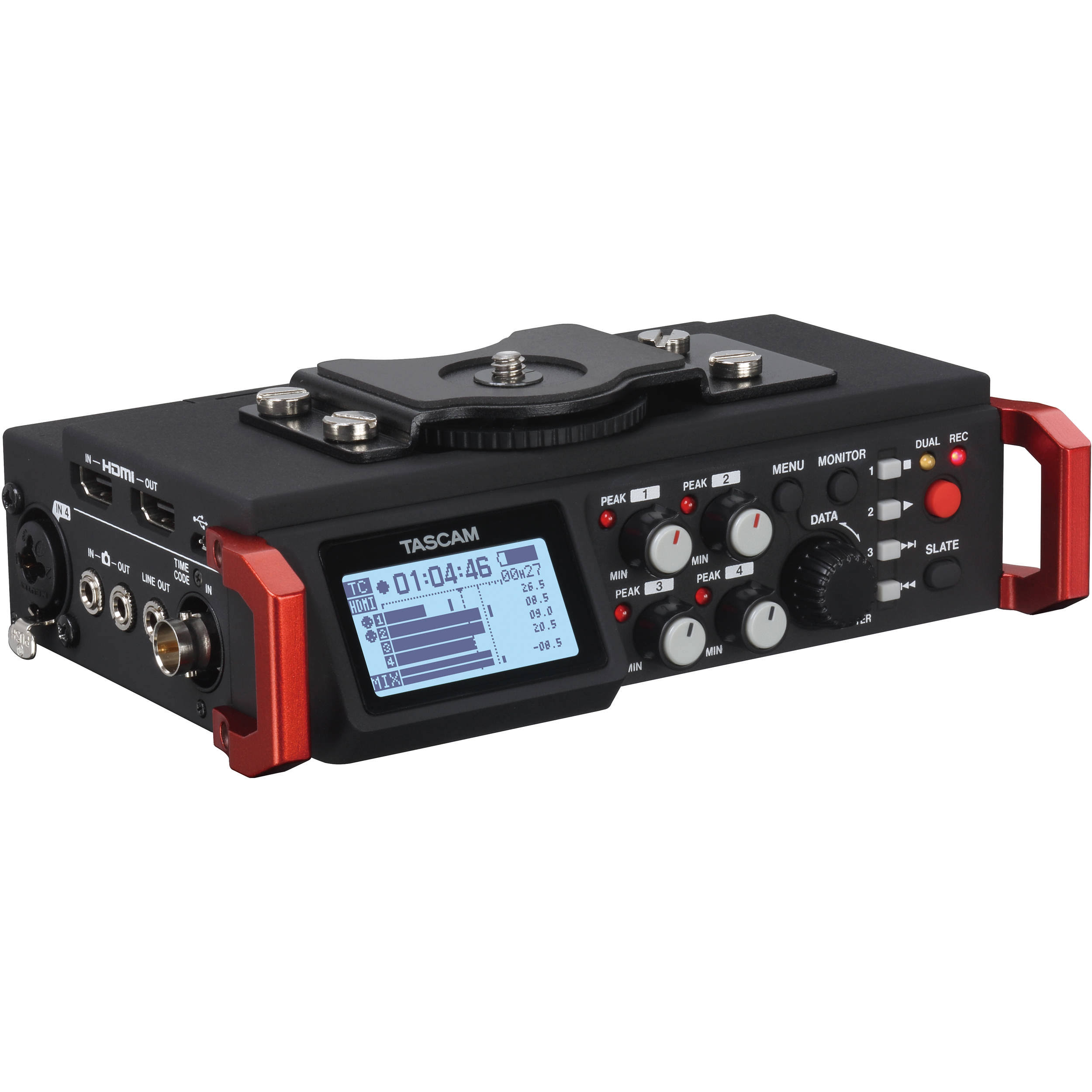 Tascam DR-701D 6 Track Field Recorder for Dslr - Megean