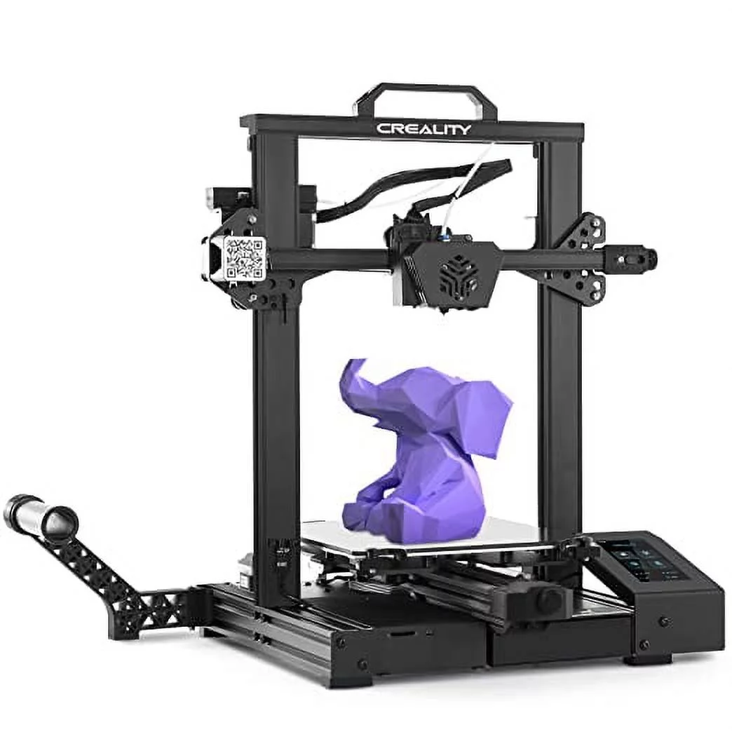 Creality 3D CR-6 SE 3D Printer Upgraded High Precision 3D Printer DIY Kit Printing Size 235*235*250mm with 4.3in HD Color Touchscreen Silent
