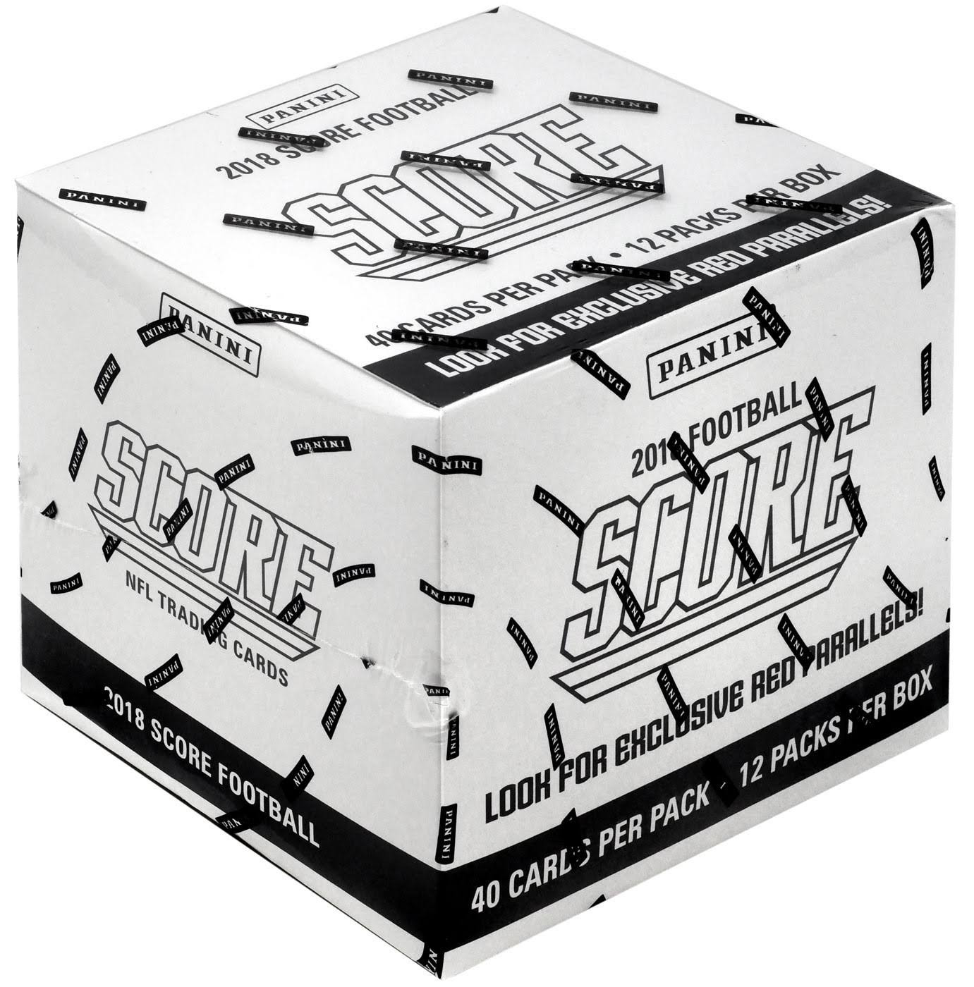 NFL Panini 2018 Score Football Trading Card Value Box [12 Packs]