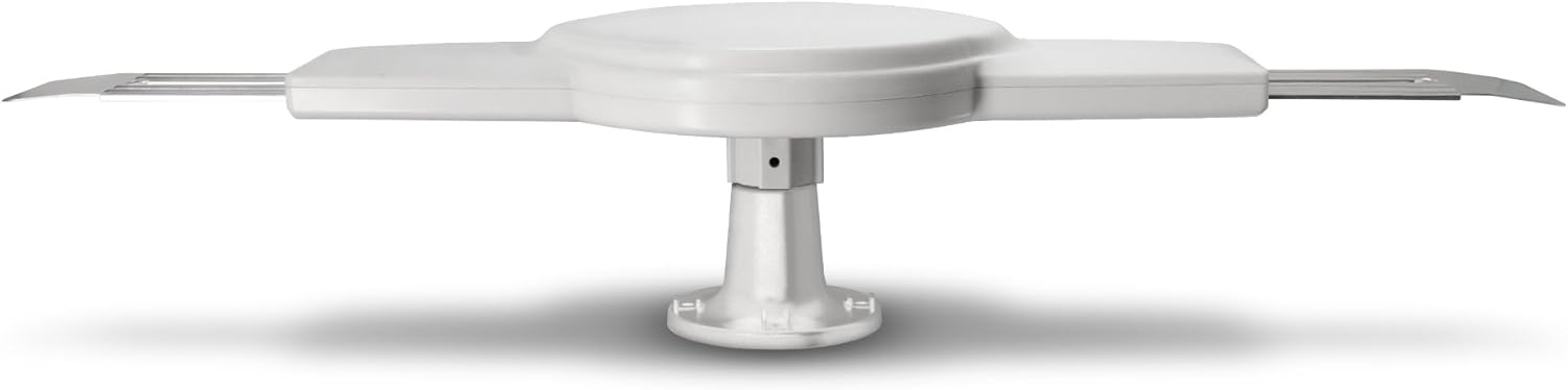 Continu.us Omni-Directional Amplified RV Antenna | Digital TV 360&deg; Reception, 55 Mile Range