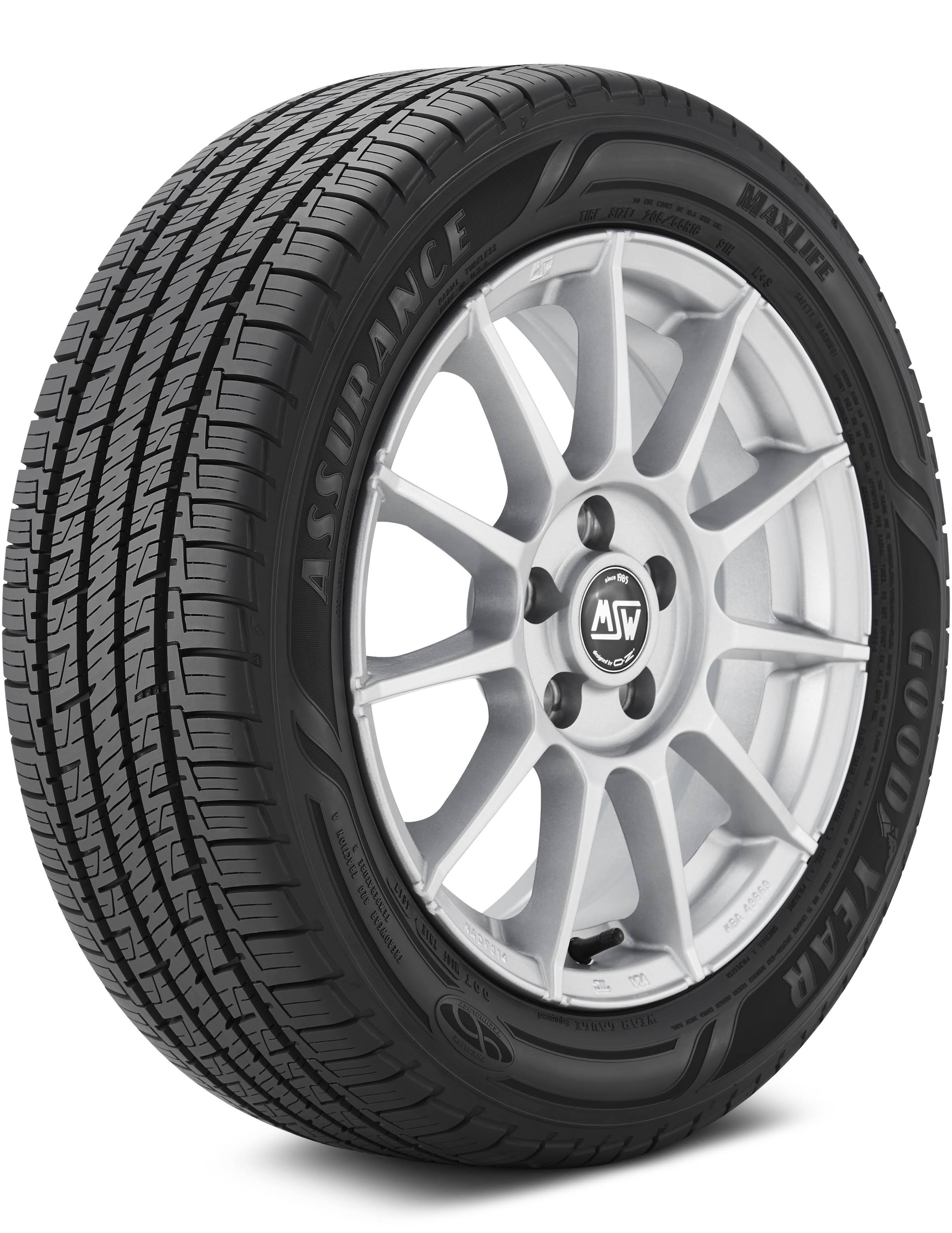 Goodyear Assurance Maxlife All-Season 225/45R17 91V Tire, Black
