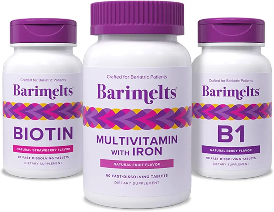 BariMelts Bariatric Feel-Good Pack - Multivitamin with Iron, Biotin, and Vitamin B1 - Kansas Nuitrition - HNZSDS