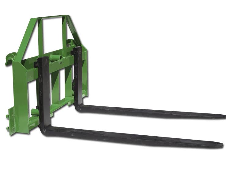 48" Pallet Fork Attachment Fits John Deere 200,300,400,500 Loaders Deer - Megean