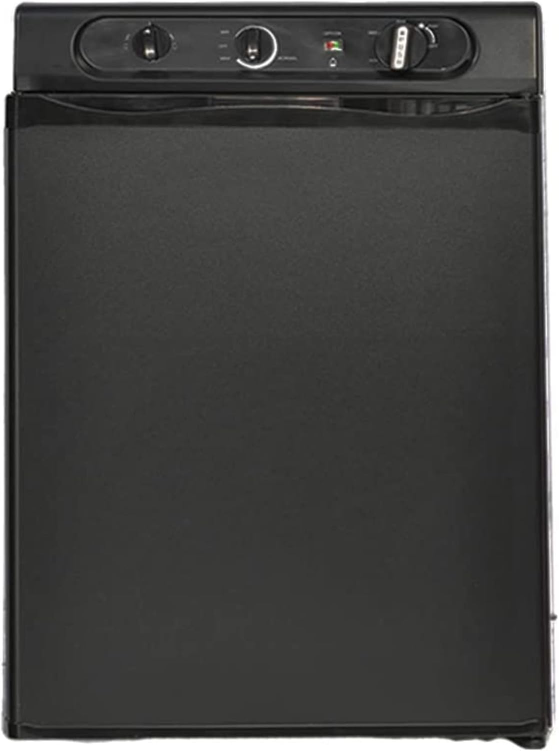 Smad 3 Way Caravan Propane Fridge 120V 12V LPG Gas Refrigerator for RV Campervan, Black, 2.1 Cu.ft.