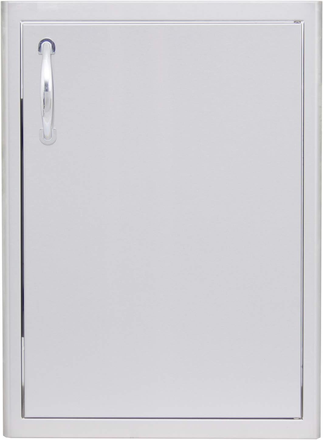 Blaze Grills Universal Stainless Steel Outdoor Kitchen Cabinet BBQ Island Single Access Door, Right Side