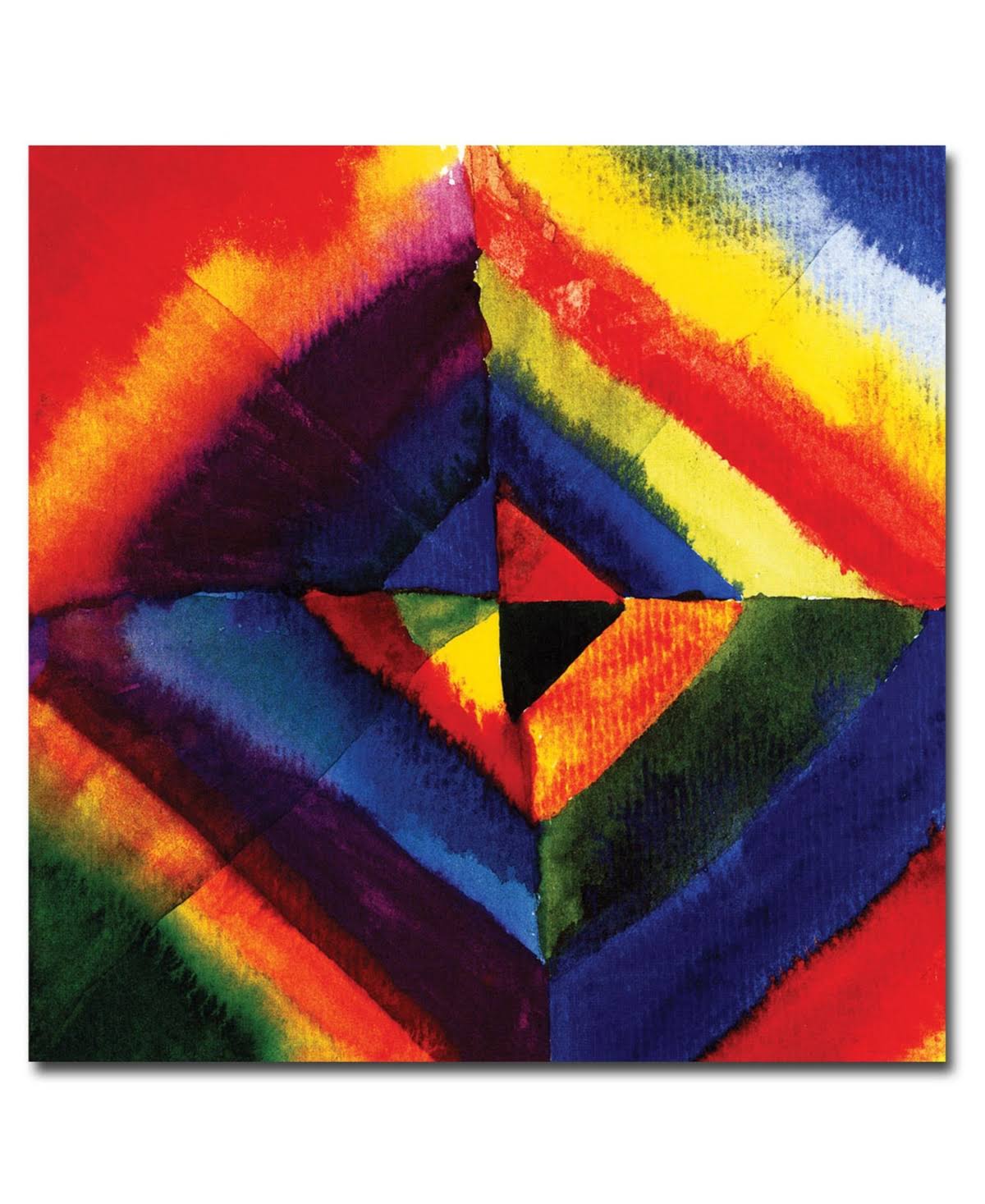 Trademark Global Wassily Kandinsky &Color Study& Canvas Art