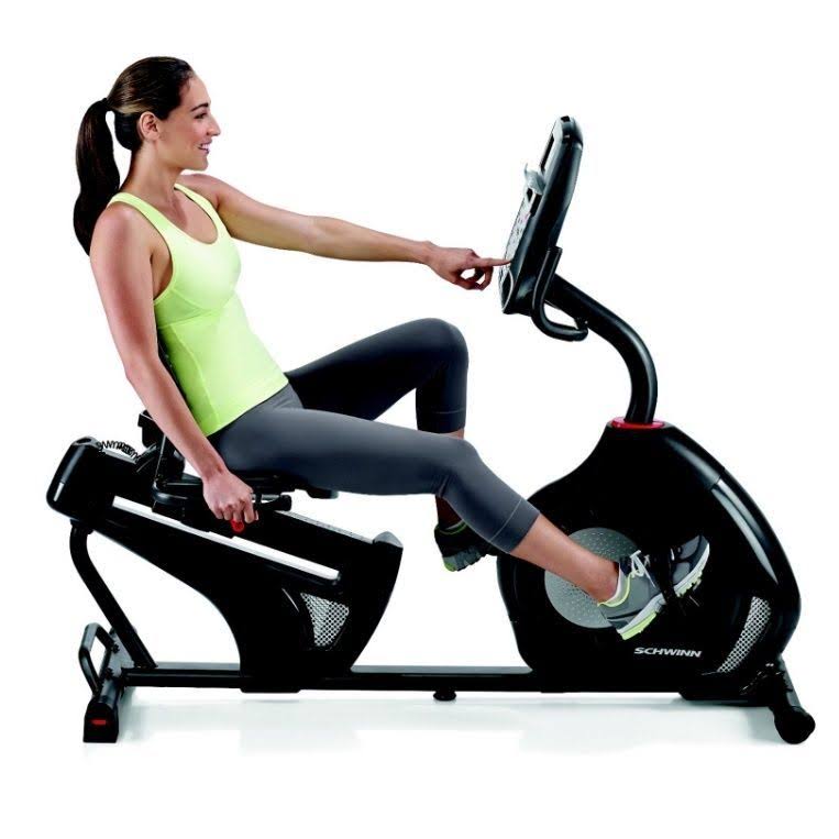 Recumbent Stationary Bike Exercise Schwinn Cardio Workout Bicycle Seat Equipment