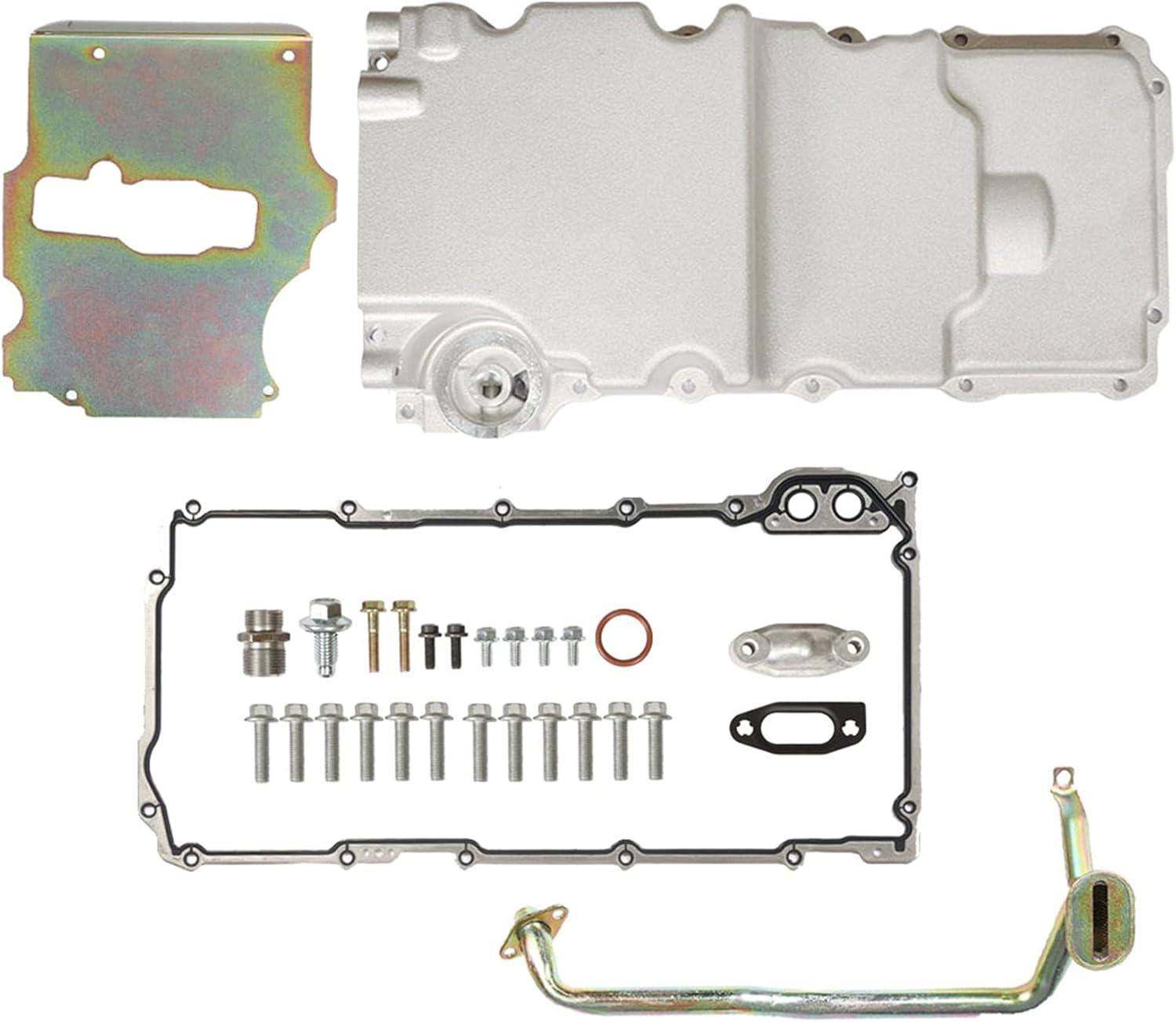 labwork 302-2 LS Engine Low Profile Oil Pan Retro Replacement for Camaro Firebird Ventura Nova F-Body G-body A-body LS1 LS2 LS3 6.2L 6.0L 5.3L 4.8L