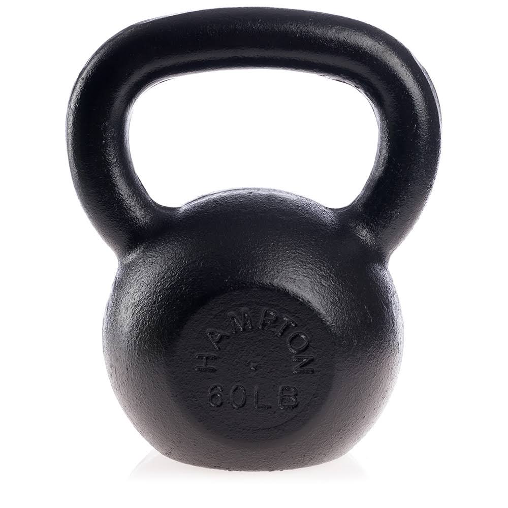Hampton 60 lb. Cast Iron Kettlebell