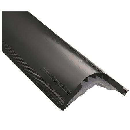 CertainTeed 12in. Filtered Ridge Vent - Carton of 10 Pieces, Black