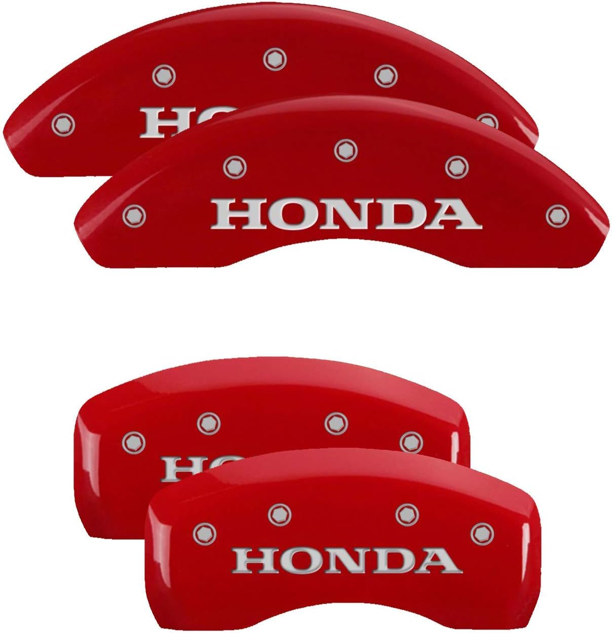 MGP Caliper Covers 20225SHONRD Red Caliper Cover, Set of 4