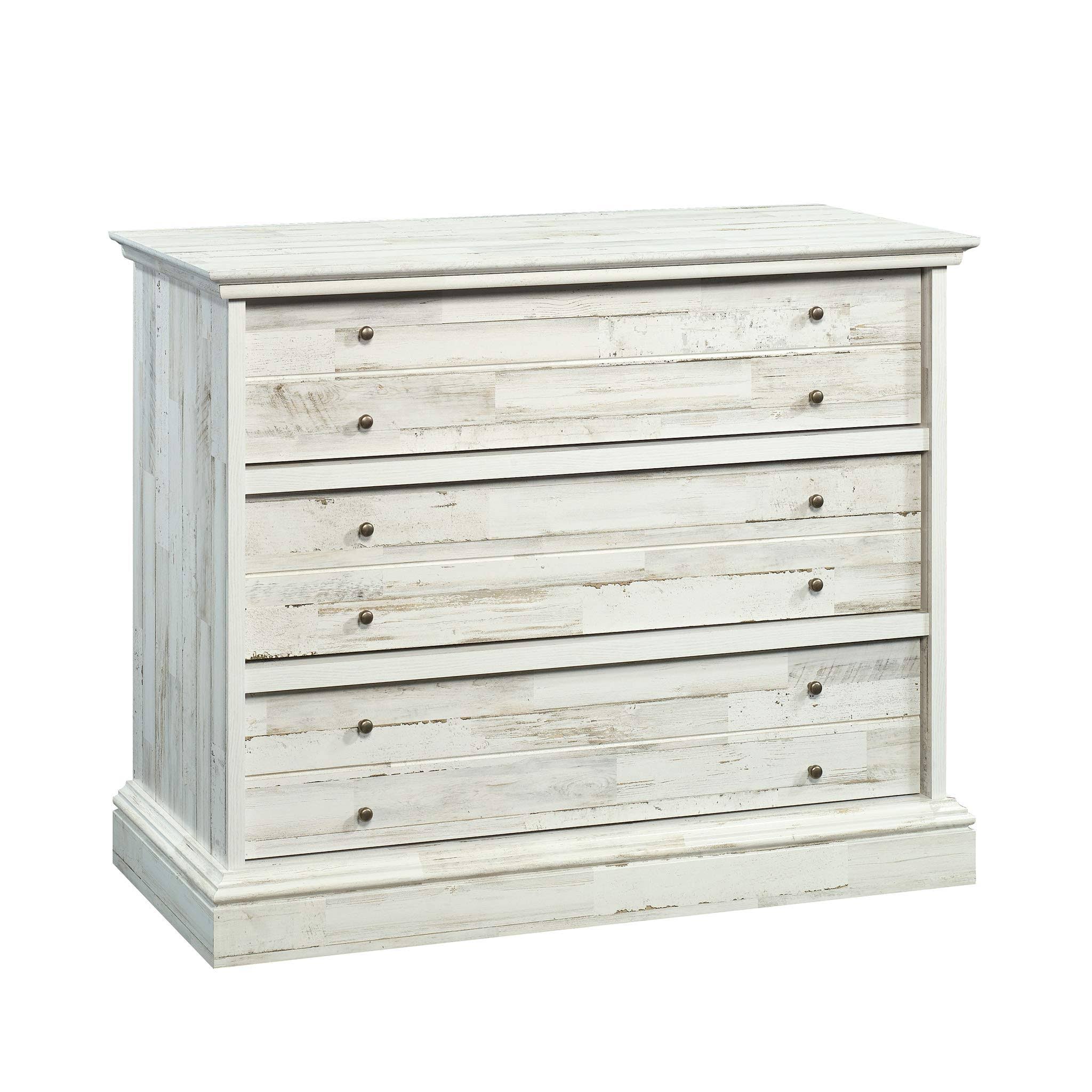 Sauder Barrister Lane 3-Drawer Chest - White Plank