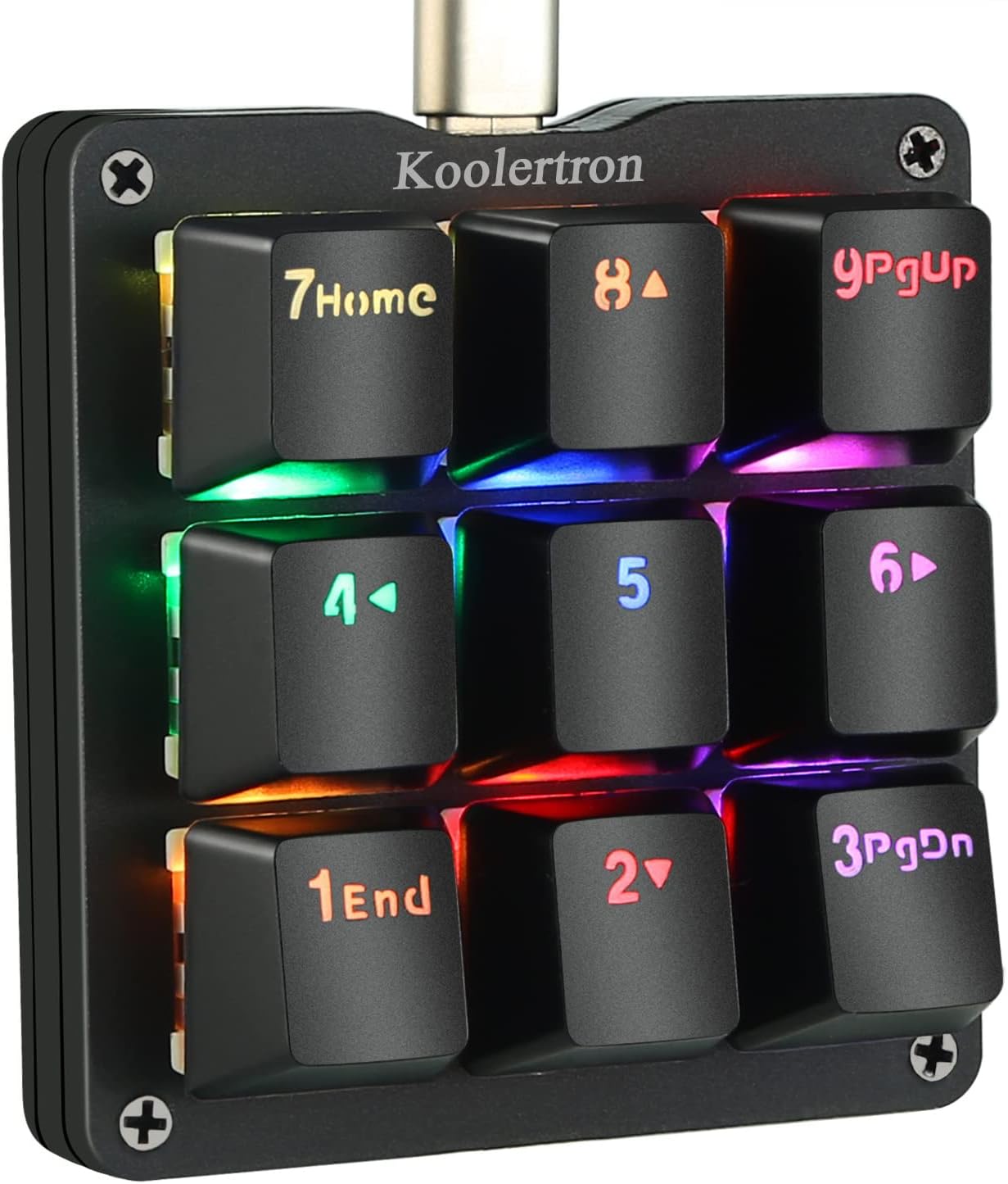 Koolertron One Handed Macro Mechanical Keyboard