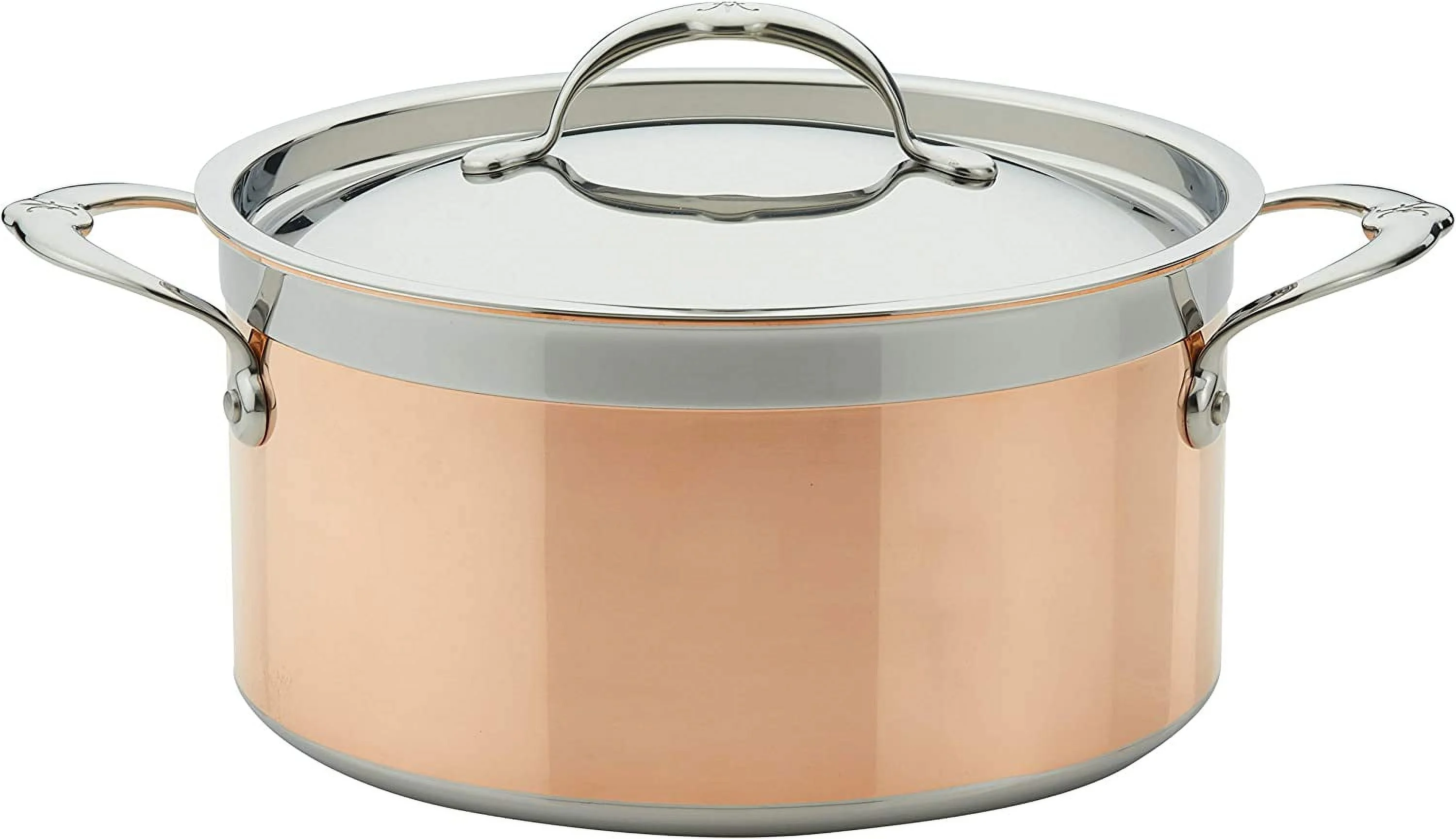 Hestan - CopperBond Collection - 100% Pure Copper 10-Piece Ultimate Cookware Set  Induction Cooktop Compatible