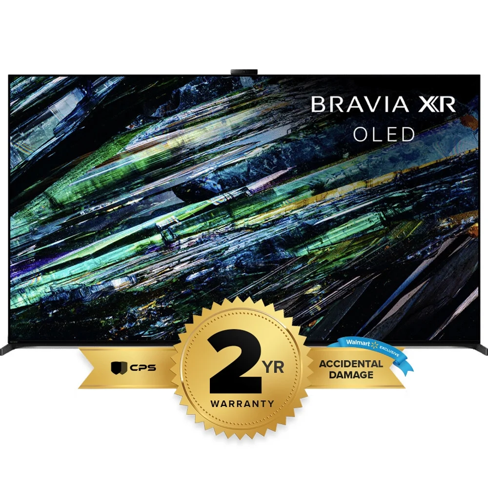 Sony BRAVIA XR A95L 55 inch QD-OLED 4K HDR Smart TV with Google TV XR Triluminos Max (2023 Model) XR55A95L + 2 YR Accidental Warranty