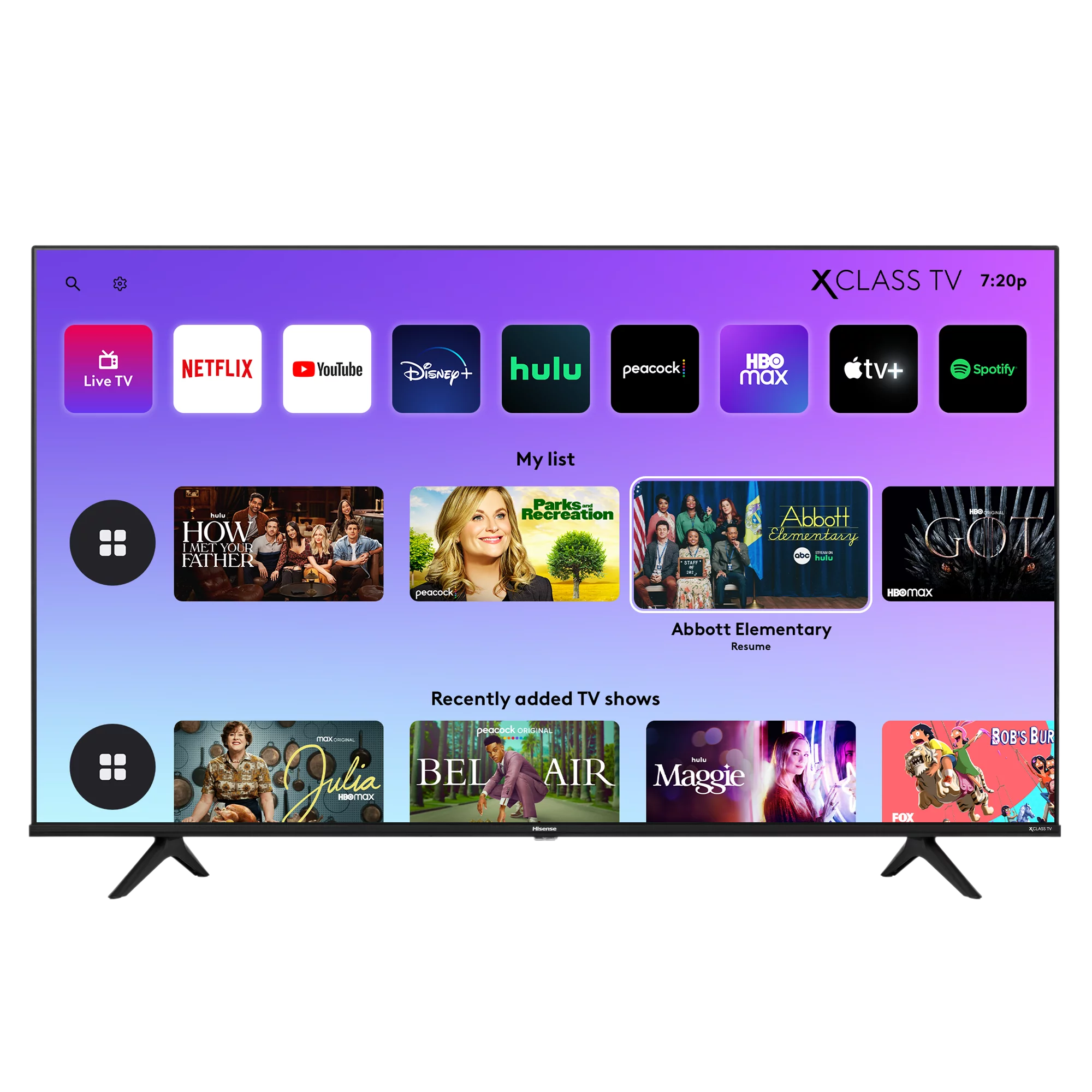 Hisense 43" Class 4K UHD LED XClass Smart TV HDR A6 Series 43A6GX - Curated Treasures Market