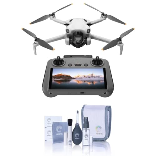 DJI Mini 4 Pro (DJI RC 2), Folding Mini-Drone with 4K HDR Video Camera for Adults, Under 0.549 lbs/249 g, 34 Mins Flight Time