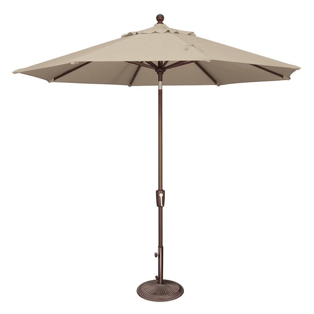 SimplyShade Catalina 9& Market Umbrella; Sunbrella / Antique Beige